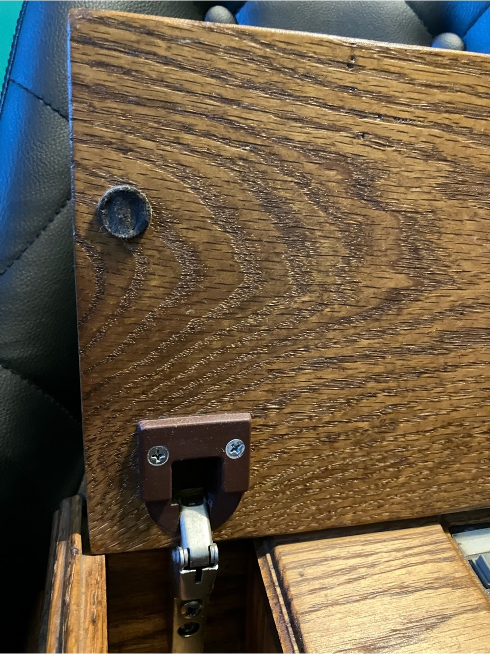 Rare Find! Hidden Touch-Tone Telephone In Wood Box Case - Picture 7 of 10